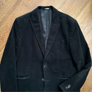 Banana Republic Sueded Cotton Blazer